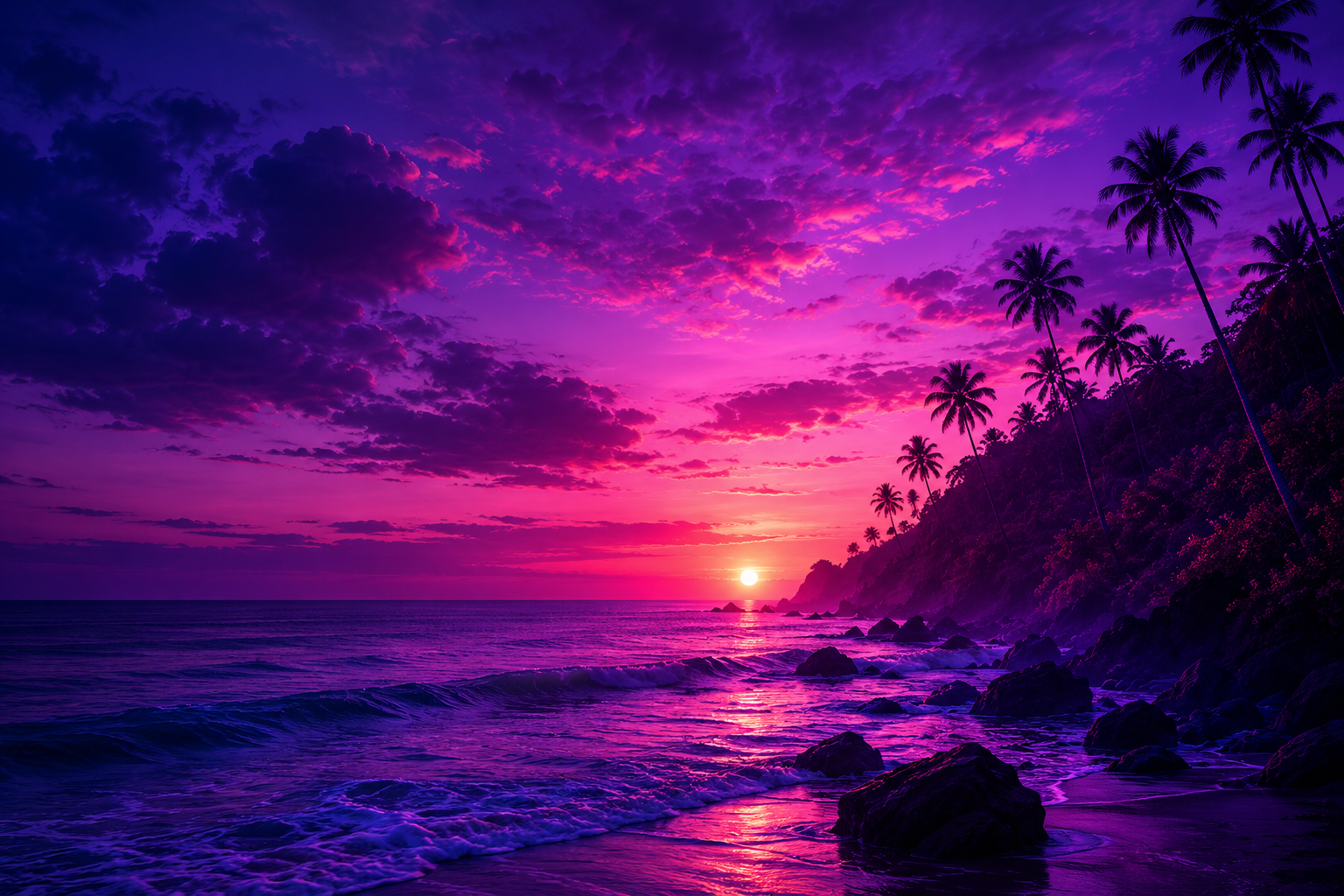 Purple Ocean